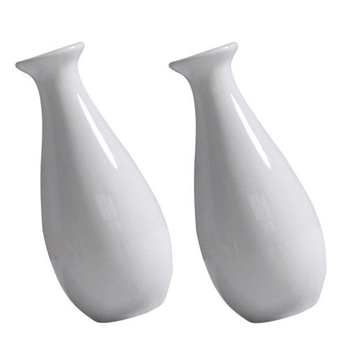 Pcs weisse vase - 2,