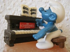 SCHIMMEL WERBE SCHLUMPF AM KLAVIER SCHLÜMPFE SMURFS PUFFI PITUFOS SCHTROUMPFS