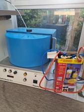 Degussa Tiegelschleuder TS3 ohne Heizung +Roxy Kit Gasbrenner