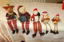 5x weihnachtliche Kantenhocker