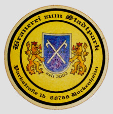 alter  Bierdeckel, Brauerei