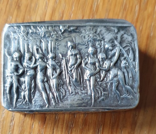 Antike pillendose 800 er - antike,