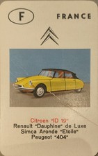 Auto Quartett Nr. 298 Piatnik Wien