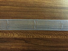 20m Raffrolloband 18mm / 5cm transparent Raffrollo Gardinenband Gardinenzubehör