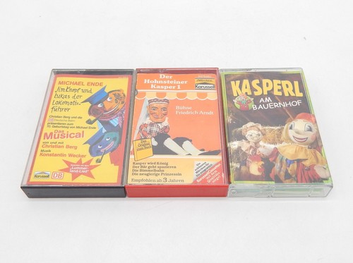 Hörspielkassetten - 3x, /