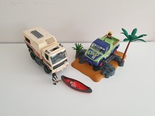 Playmobil Ralleyfahrzeug 4421 + Expeditionstruck 4839