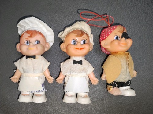Vintage mascot dolls set - mascot,