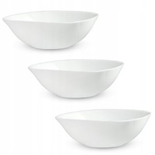 KADAX Weiße Glasschale