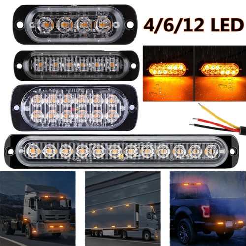 Auto 12led frontblitzer - auto, 4/6/12led
