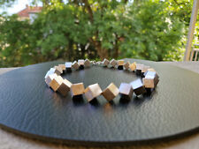 Expressives, wunderschönes 925er-Silber-Collier, handgefertigtes Unikat!