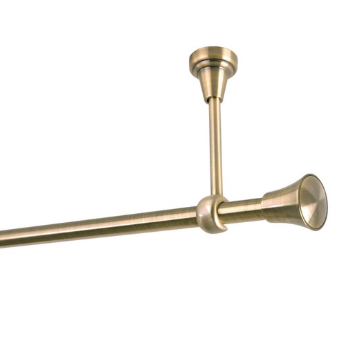 Gardinenstange silber antik - silber,