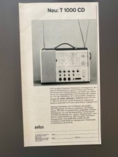 Braun 1000 weltempfänger - cd,