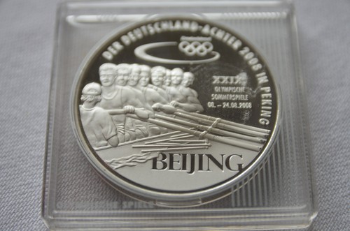 Versilberte medaille 2008 - versilberte,