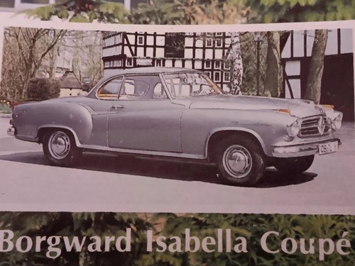 Borgward isabella coupé - isabella,