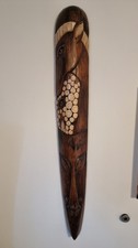 große afrikanische Holzmaske