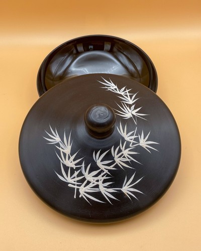 Schwarze schale japanischem - schwarze,