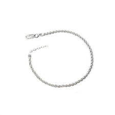 Armband Echt 925 Silber Damen Armkette Silberarmband Glänzend Diamant Schliff