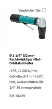 Dynabrade 58039  Mini-Orbital-Luftschleifer 1 - 1/4 " (32 mm) Polierer Schleifer