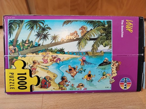 Vintage puzzle 1000 - puzzle, loup