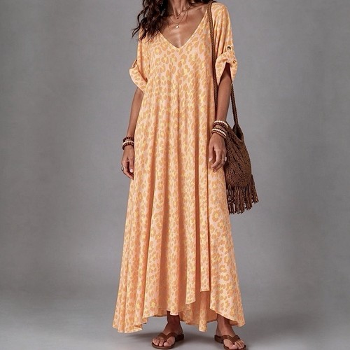 Kleid lang leo - leo, neu