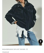 ZARA STUDIO Kleid LEDERJACKE WILDLEDERJACKE GRM & GRL NP179€ AKTUELLEKOLLEKTION 