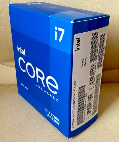 Intel core 11700k - i7-11700k, 3,6