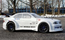 BMW M3 1/8 SCALE GT RC CLEAR