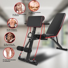 Klappbare Hantelbank