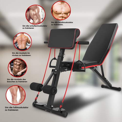 Fach hantelbank fitnessbank - 7-fach,