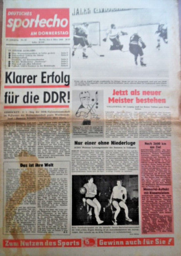 Deutsches sportecho märz - deutsches,