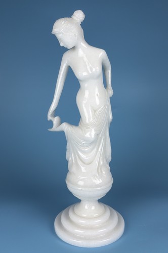 Marmor alabaster figur - marmor/,