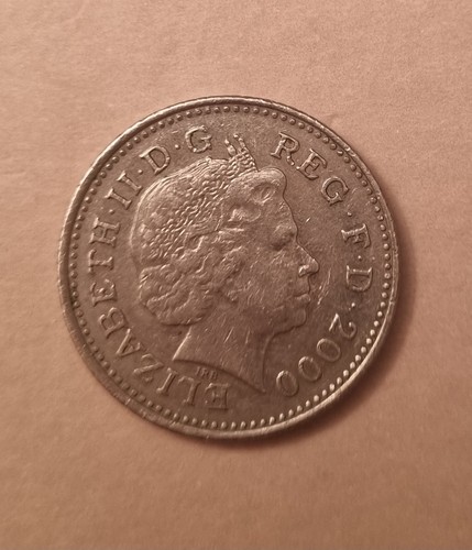 Britische 10p münze elizabeth - 10p,