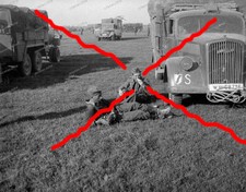 Negativ-Russland-34.Inf.Div.-Opel-Blitz-LKW-Ostfront-Truppenkennzeichen-84