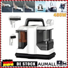 450W Tragbarer Teppich Couch Tiefenreiniger Waschsauger Reinigungsgerät Reiniger