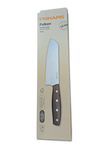 Fiskars santoku messer 16cm - messer,