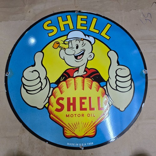 Shell popeye porzellan - shell,