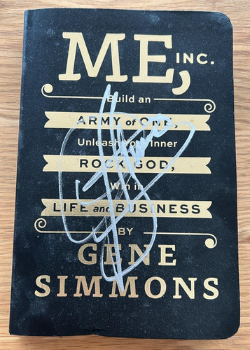 Gene simmons signed - gene,