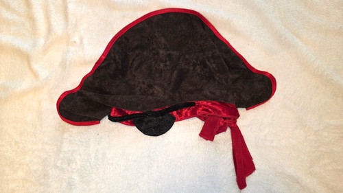 Piratenhut samt bandana - samt,