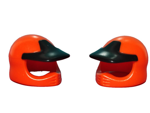 Playmobil orange helme - x2,