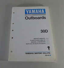 Werkstatthandbuch Yamaha Außenborder 30D Stand 10/1992