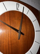 JUNGHANS Wanduhr Pendeluhr  Gong Holz  Messing