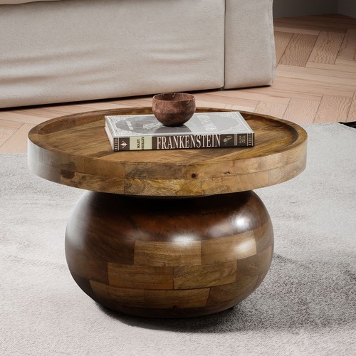 Couchtisch finebuy mango - couchtisch,