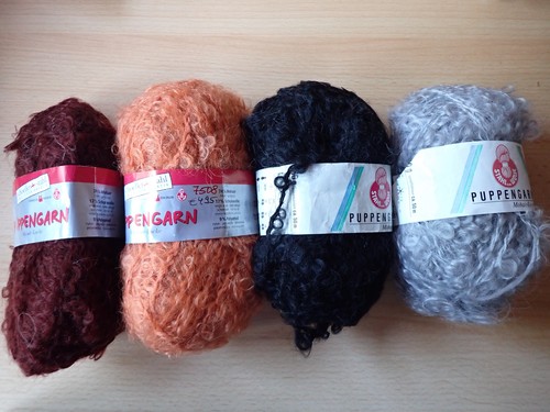 50g puppengarn mohair - -,
