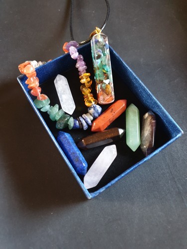 Chakra edelstein schmuck - chakra, schmuck-set