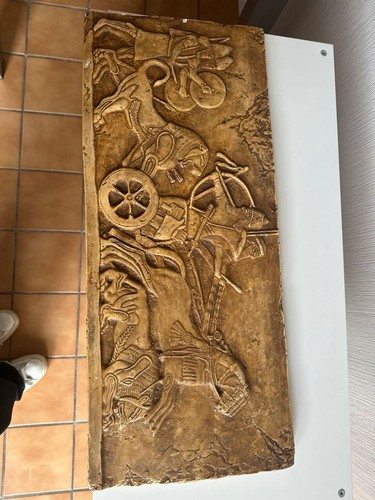 Assyrisches wandrelief - assyrisches,