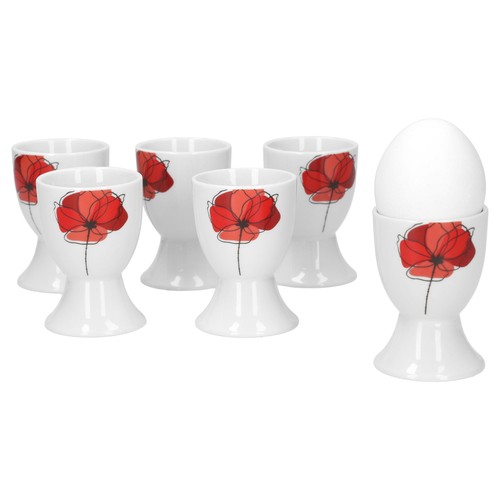 6er eierbecher monika - eierbecher,