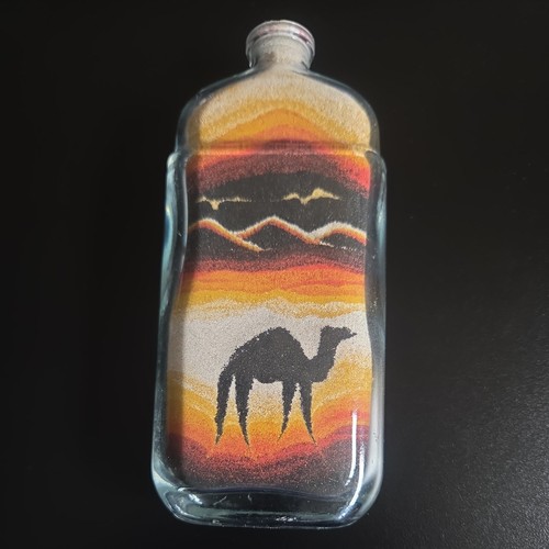 Camel bottle craft sand - camel, craft,
