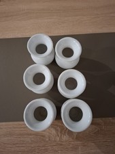 Blumenvase klein weiß 6