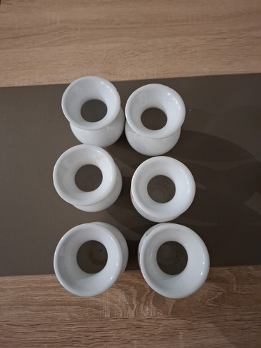 Blumenvase klein weiß - , 6