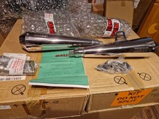 Auspuff Mass Slip On Tromb Inox für Triumph Bonneville T120 Edelstahl poliert